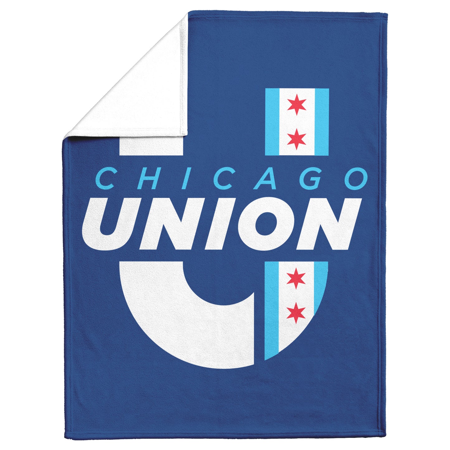 Chicago Union Fleece Blanket - Blue