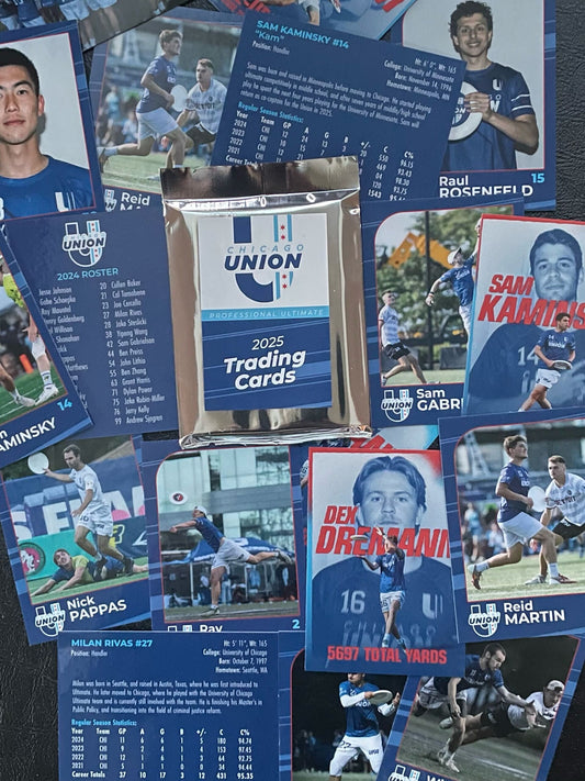 Chicago Union 2024 Season Trading Cards Pack