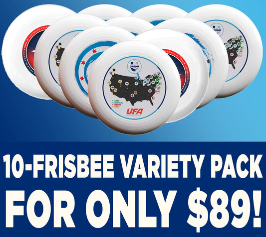 10 Pack of Pro Frisbees