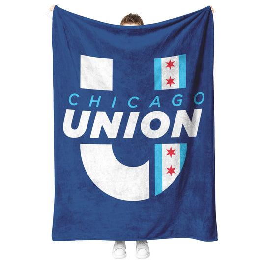 Chicago Union Fleece Blanket - Blue