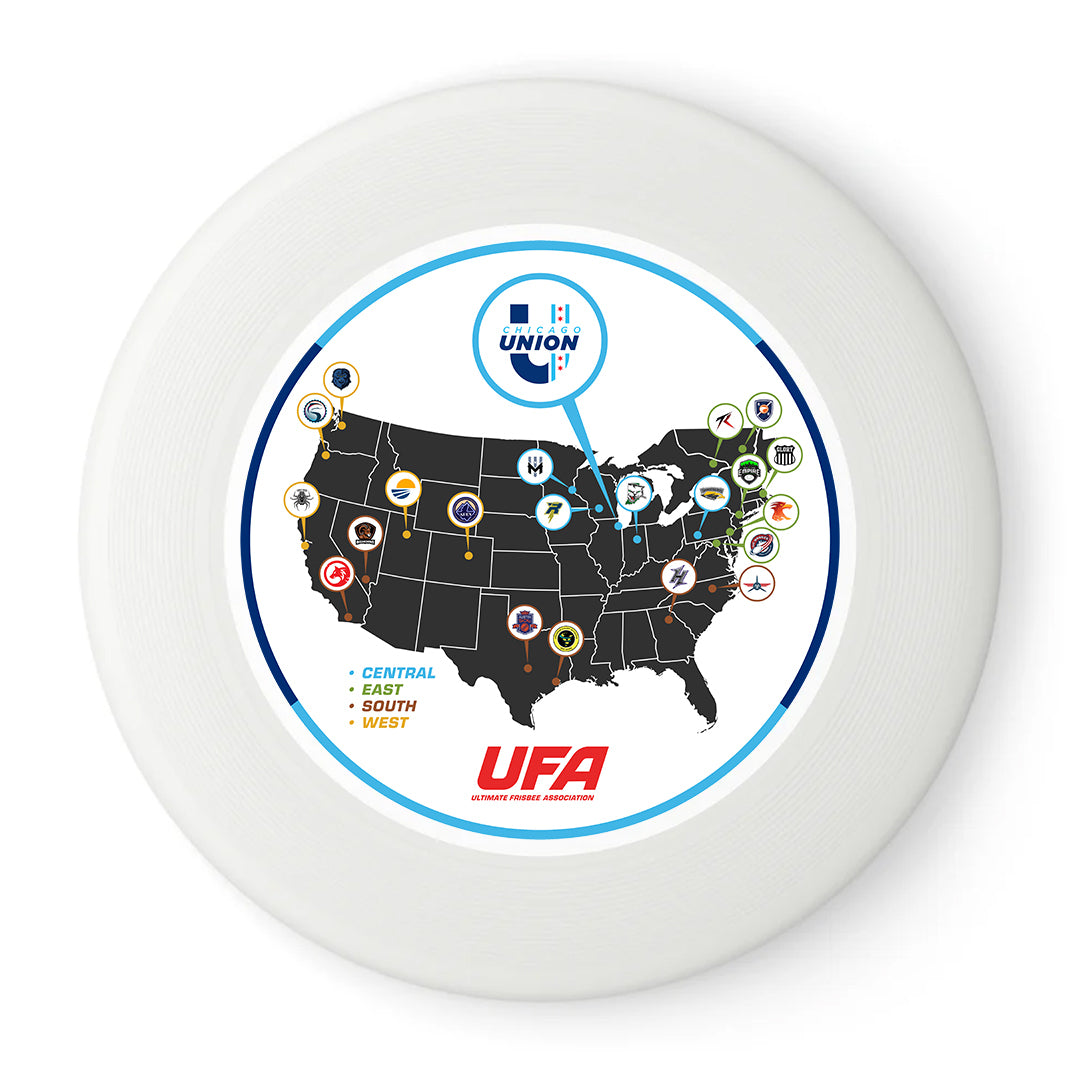 Junior UFA Map x Chicago Union Frisbee