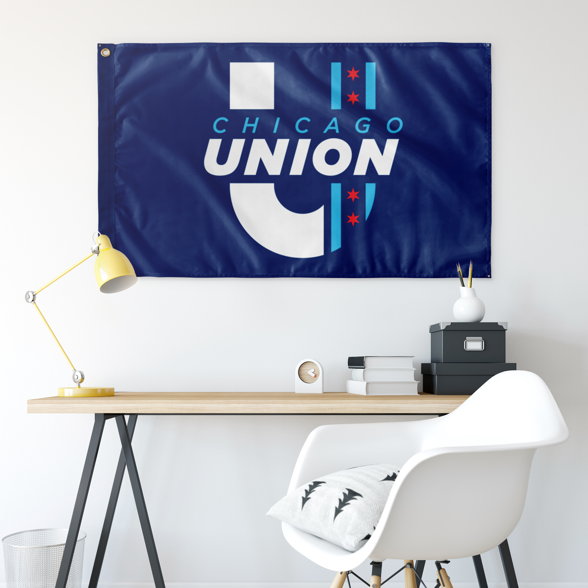 Chicago Union Horizontal Flag