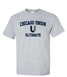 Gray Chicago Union Vintage T-Shirt